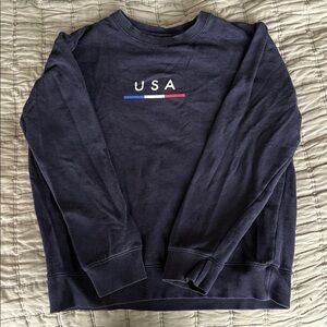 Cotton On Navy USA Crewneck